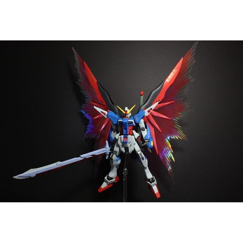 [BANDAI正品] MG 1/100 SEED 命運鋼彈 附光之翼 限定版 DESTINY GUNDAM 光翼特別版-細節圖7