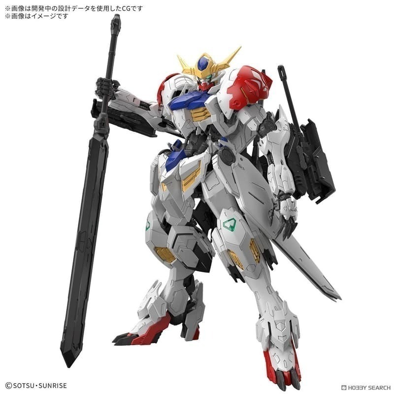[BANDAI正品] MG 1/100 鐵血的孤兒 IBO 天狼型獵魔鋼彈 BARBATOS LUPUS-細節圖2