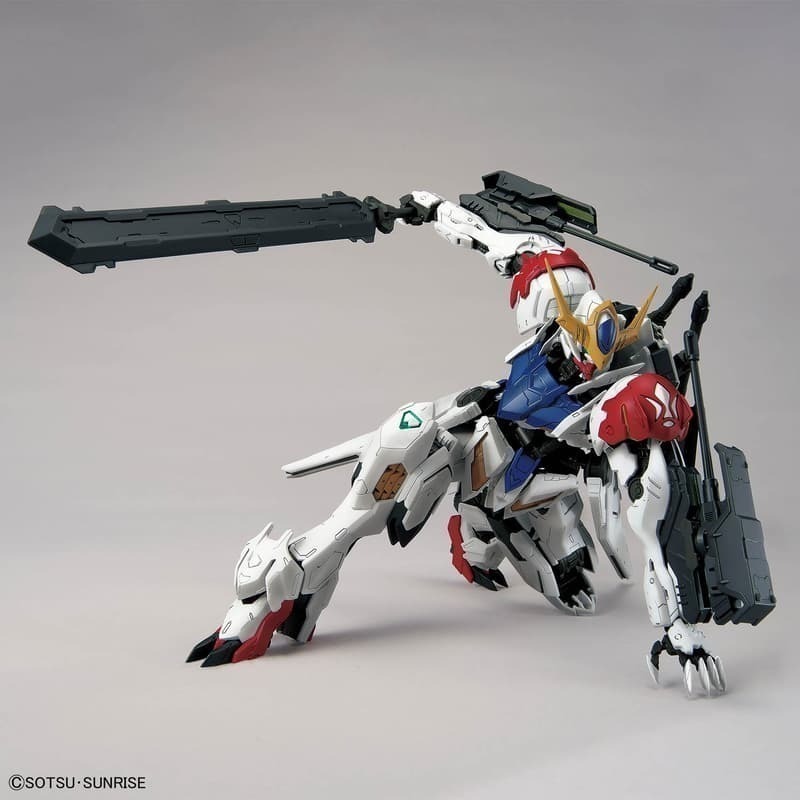 [BANDAI正品] MG 1/100 鐵血的孤兒 IBO 天狼型獵魔鋼彈 BARBATOS LUPUS-細節圖9