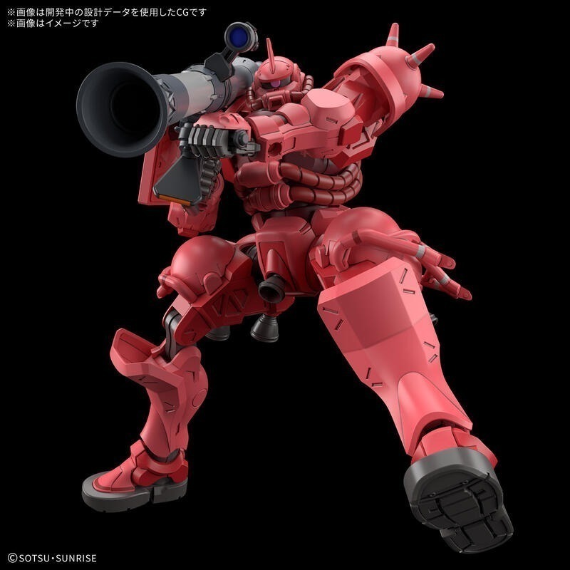 *特價*[BANDAI正品]GQuuuuuuX 11 HG 1/144 夏亞專用薩克 (GQ) CHAR＇S ZAKU-細節圖5