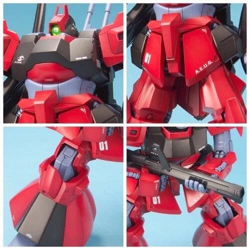 [BANDAI正品] MG 1/100 里克迪亞斯 RMS-099 (紅) RICK DIAS (克瓦多羅・巴吉納機)-細節圖5