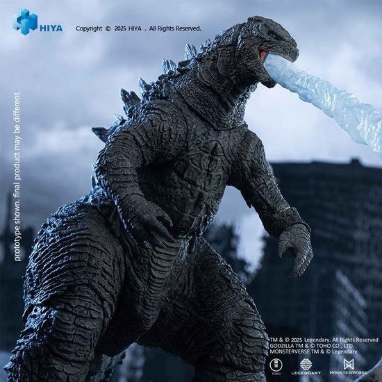 代理版 HIYA 海雅 哥吉拉 2014 熱能射線 輻射熱線 透光 16CM 可動 EBG0079-細節圖6