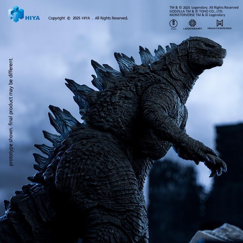 代理版 HIYA 海雅 哥吉拉 2014 熱能射線 輻射熱線 透光 16CM 可動 EBG0079-細節圖7