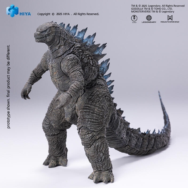代理版 HIYA 海雅 哥吉拉 2014 熱能射線 輻射熱線 透光 16CM 可動 EBG0079-細節圖9
