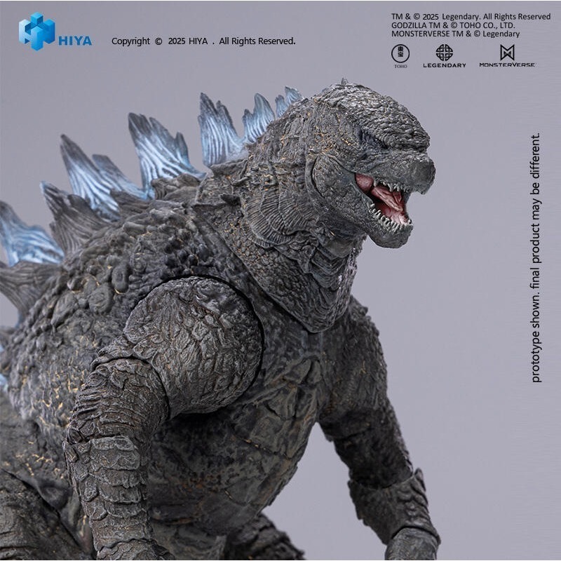 代理版 HIYA 海雅 哥吉拉 2014 熱能射線 輻射熱線 透光 16CM 可動 EBG0079-細節圖10