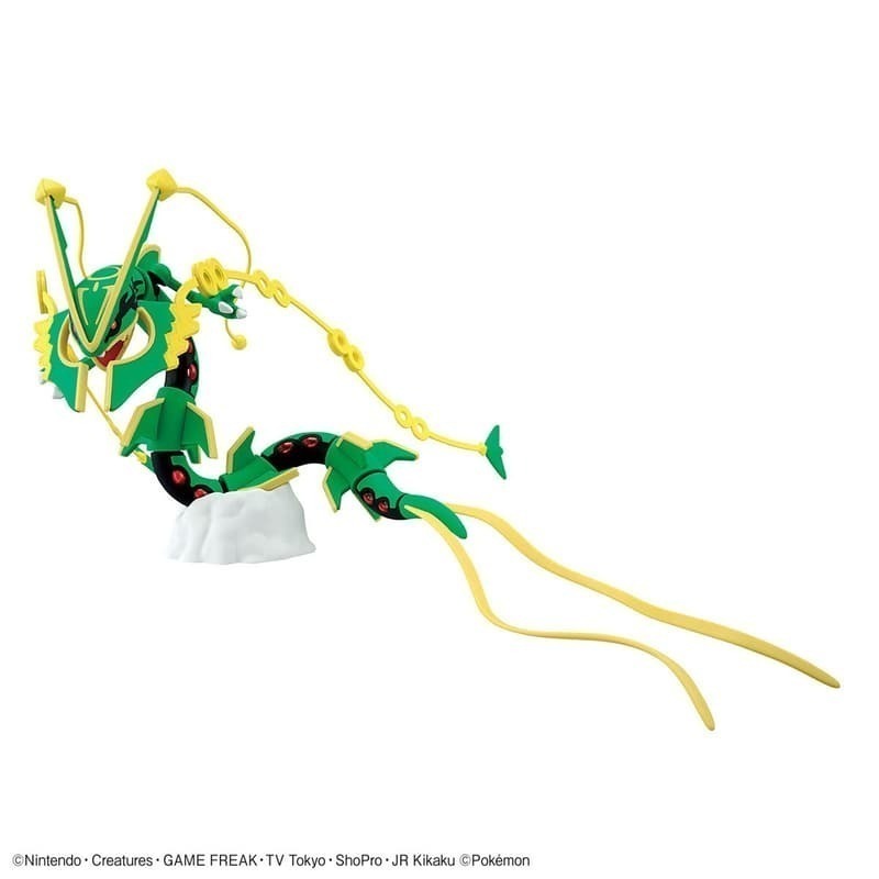 [BANDAI正品有銀標紙證]寶可夢 61 超級烈空座 Pokémon PLAMO 收藏集 神奇寶貝 組裝模型-細節圖3