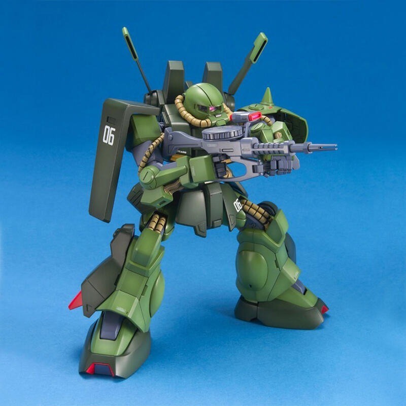 [BANDAI正品] MG 1/100 高性能薩克 RMS-106 HI-ZACK 綠薩克-細節圖4