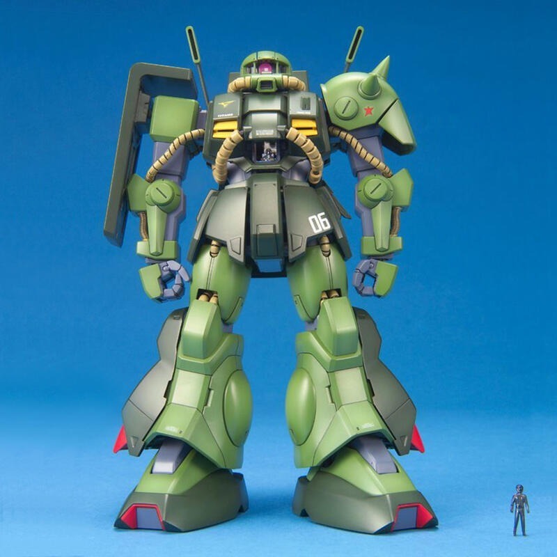 [BANDAI正品] MG 1/100 高性能薩克 RMS-106 HI-ZACK 綠薩克-細節圖5