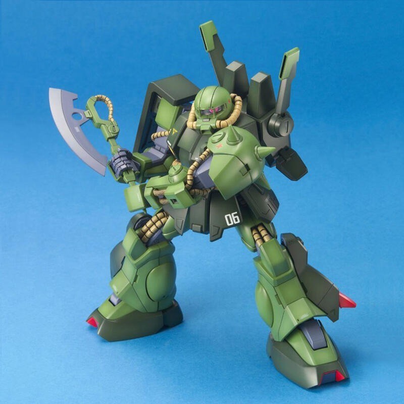 [BANDAI正品] MG 1/100 高性能薩克 RMS-106 HI-ZACK 綠薩克-細節圖6