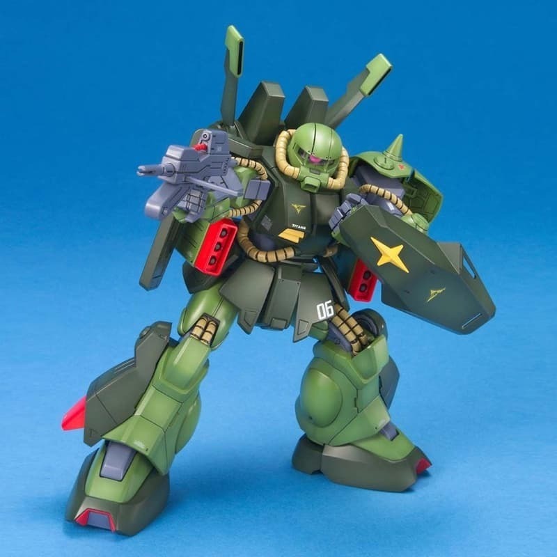 [BANDAI正品] MG 1/100 高性能薩克 RMS-106 HI-ZACK 綠薩克-細節圖8