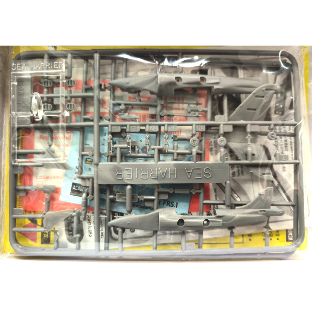 ACADEMY 愛德美 1/144 Sea Harrier FRS.1 海獵鷹戰鬥攻擊機-細節圖2