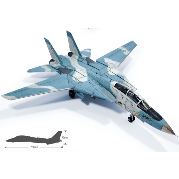 ACADEMY 愛德美 1/72 雄貓式戰鬥機 F-14A IRIAF 伊朗空軍-細節圖7