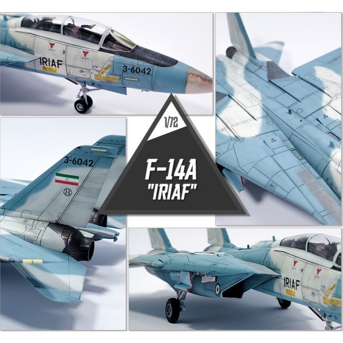 ACADEMY 愛德美 1/72 雄貓式戰鬥機 F-14A IRIAF 伊朗空軍-細節圖9