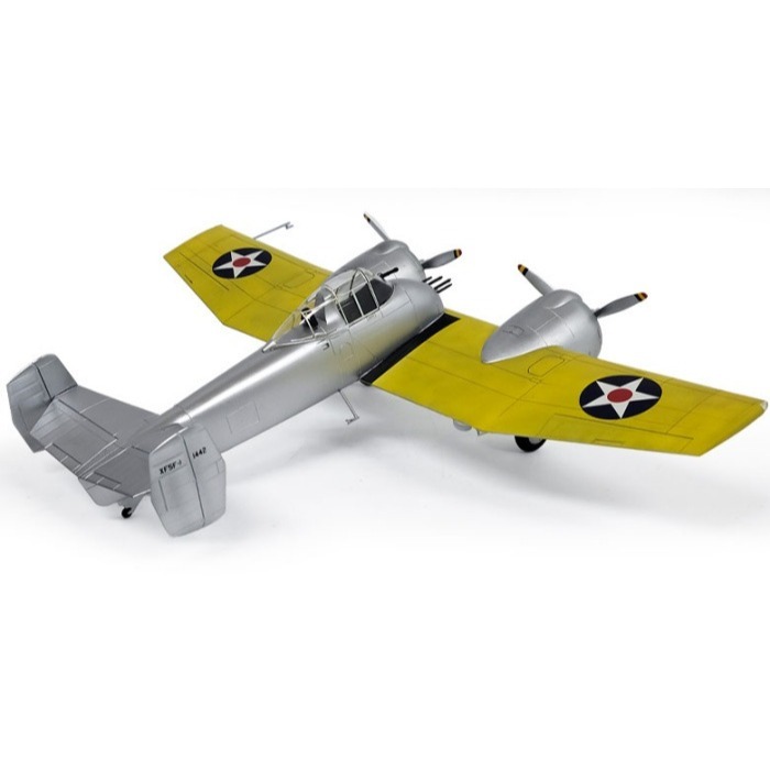 ACADEMY 愛德美 1/48 USN XF5F-1 Skyrocket 空中火箭 艦載戰鬥機-細節圖3