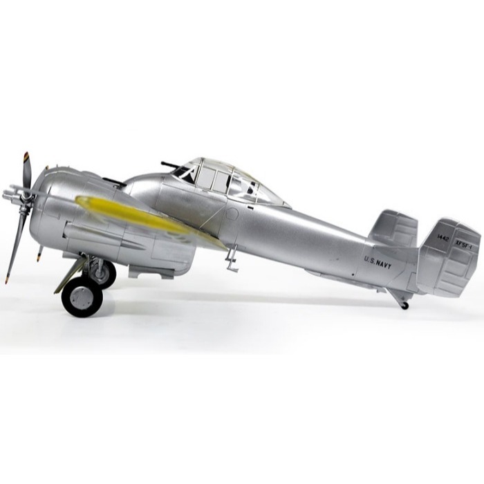 ACADEMY 愛德美 1/48 USN XF5F-1 Skyrocket 空中火箭 艦載戰鬥機-細節圖4