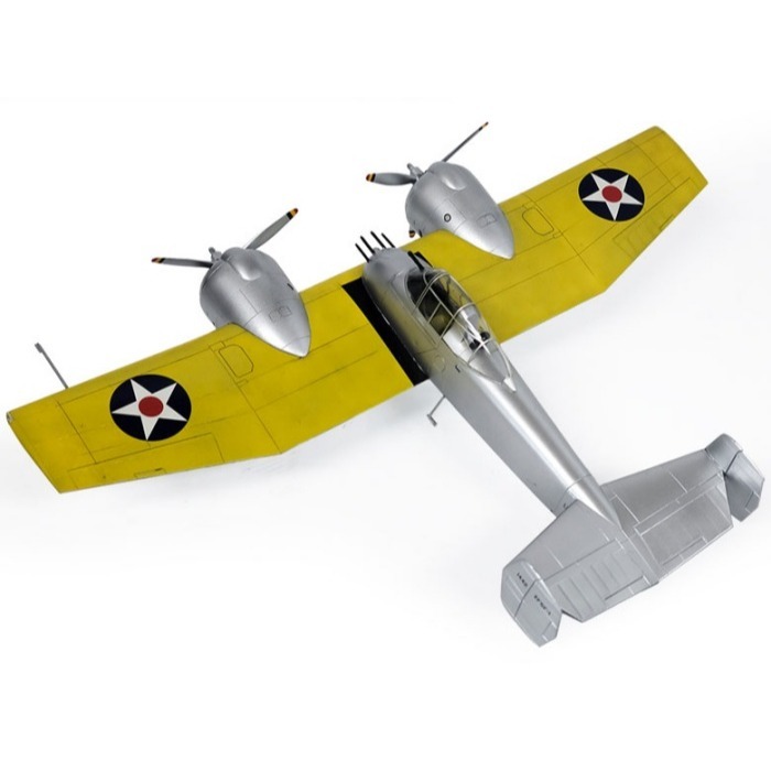 ACADEMY 愛德美 1/48 USN XF5F-1 Skyrocket 空中火箭 艦載戰鬥機-細節圖5