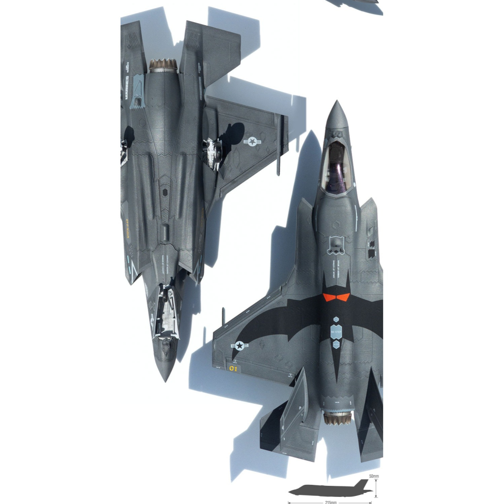 ACADEMY 愛德美 1/72 USMC F-35B LIGHTNING II 閃電II戰鬥機 VMFA-242 蝙蝠-細節圖5
