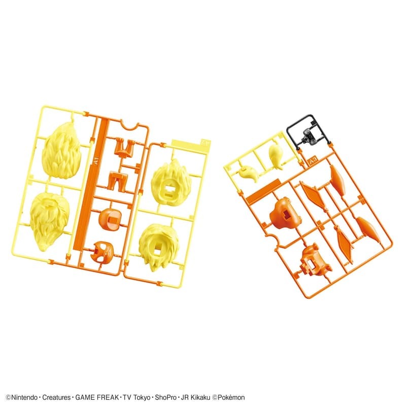 [BANDAI正品有銀標紙證] 寶可夢 快組版 25 火伊布 神奇寶貝 POKEPLA收藏集 模型收藏-細節圖5