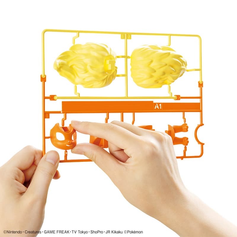 [BANDAI正品有銀標紙證] 寶可夢 快組版 25 火伊布 神奇寶貝 POKEPLA收藏集 模型收藏-細節圖6