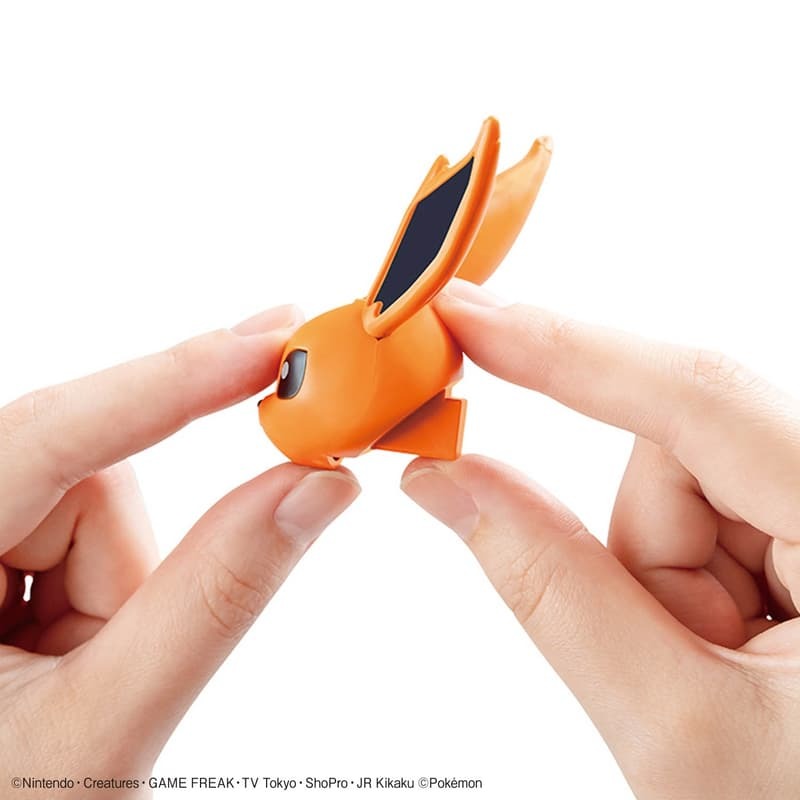 [BANDAI正品有銀標紙證] 寶可夢 快組版 25 火伊布 神奇寶貝 POKEPLA收藏集 模型收藏-細節圖7