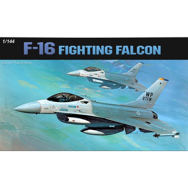 ACADEMY 愛德美 1/144 美軍 F-16 FIGHTING FALCON 戰隼戰鬥機-細節圖4
