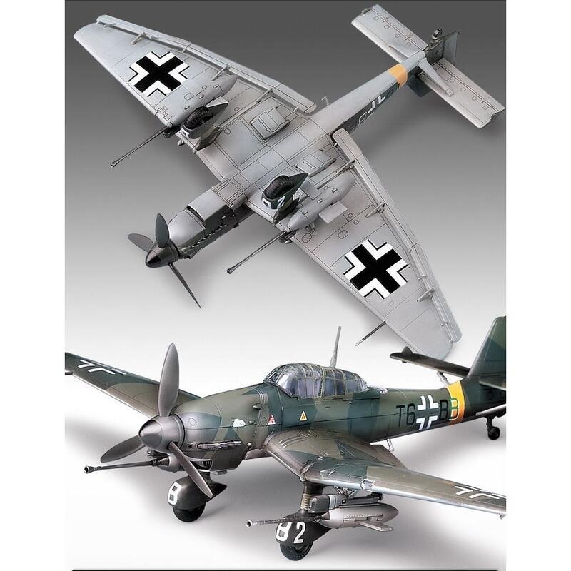 ACADEMY 愛德美 1/72 Ju 87G-1 Stuka Tank Buster 斯圖卡俯衝轟炸機-細節圖4