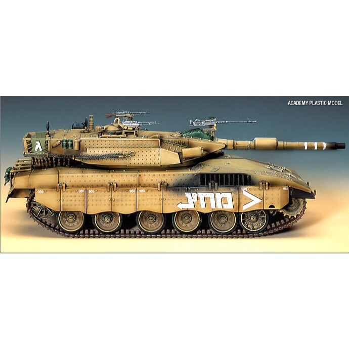 ACADEMY 愛德美 1/35 以色列 I.D.F. MERKAVA Mk-Ⅲ 梅卡瓦主力戰車-細節圖4