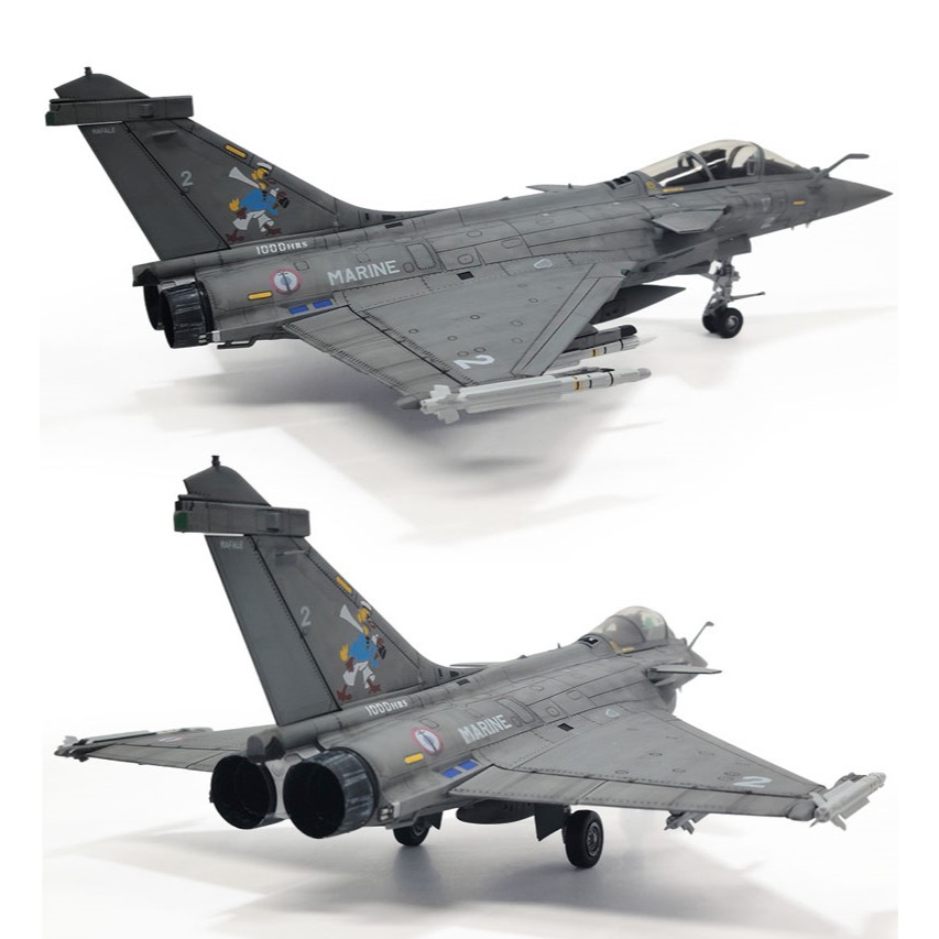 ACADEMY 愛德美 1/48 Rafale M 飆風戰鬥機 Marine Nationale 法國海軍-細節圖8