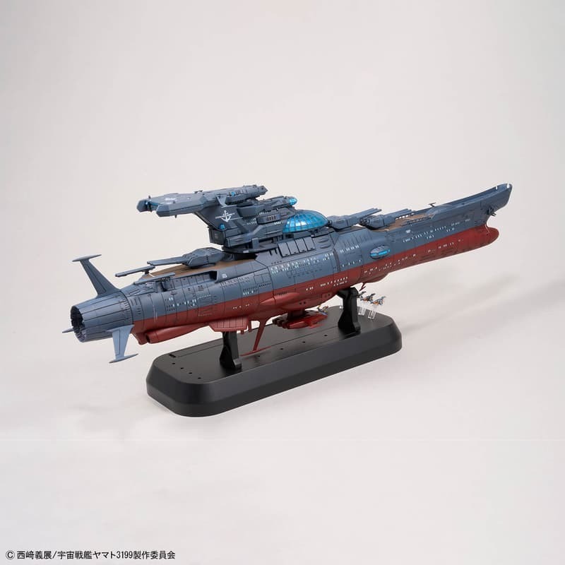 [BANDAI正品]1/1000 波動實驗艦 銀河號 3199 GINGA [3199] 宇宙戰艦大和號 組裝模型-細節圖7