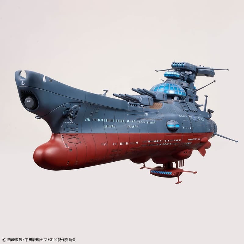 [BANDAI正品]1/1000 波動實驗艦 銀河號 3199 GINGA [3199] 宇宙戰艦大和號 組裝模型-細節圖10