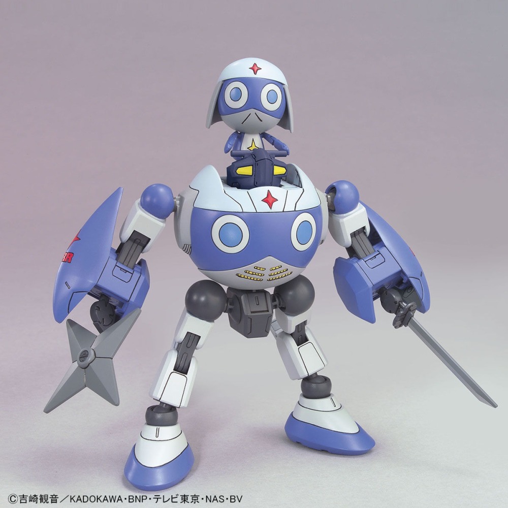 [BANDAI正品]KERORO 軍曹 #13 Dororo 兵長 機器人 組裝模型-細節圖2