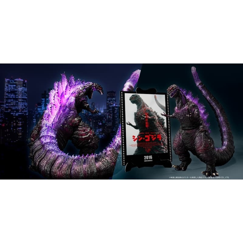[BANDAI正品]S.H.MonsterArts 代理版 哥吉拉 (2016) 正宗哥吉拉 第4形態覺醒Ver.-細節圖2