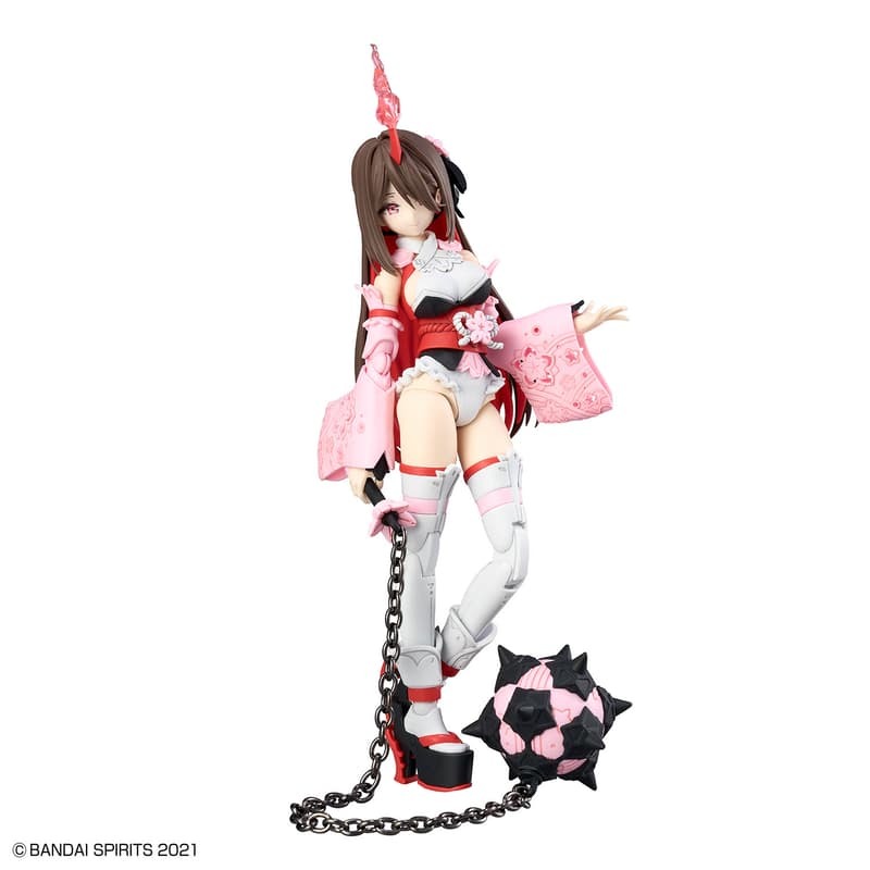 [BANDAI正品]30MS 17 SIS-Y00 朱麗魅[顏色B] 組裝少女輕作戰 組裝模型-細節圖8