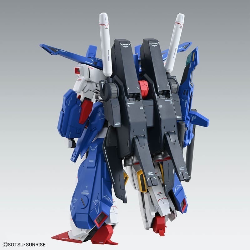 [BANDAI正品] MG 1/100 機動戰士鋼彈ZZ 全裝甲型ZZ鋼彈 Ver.Kar 卡版 超取需棄盒-細節圖3