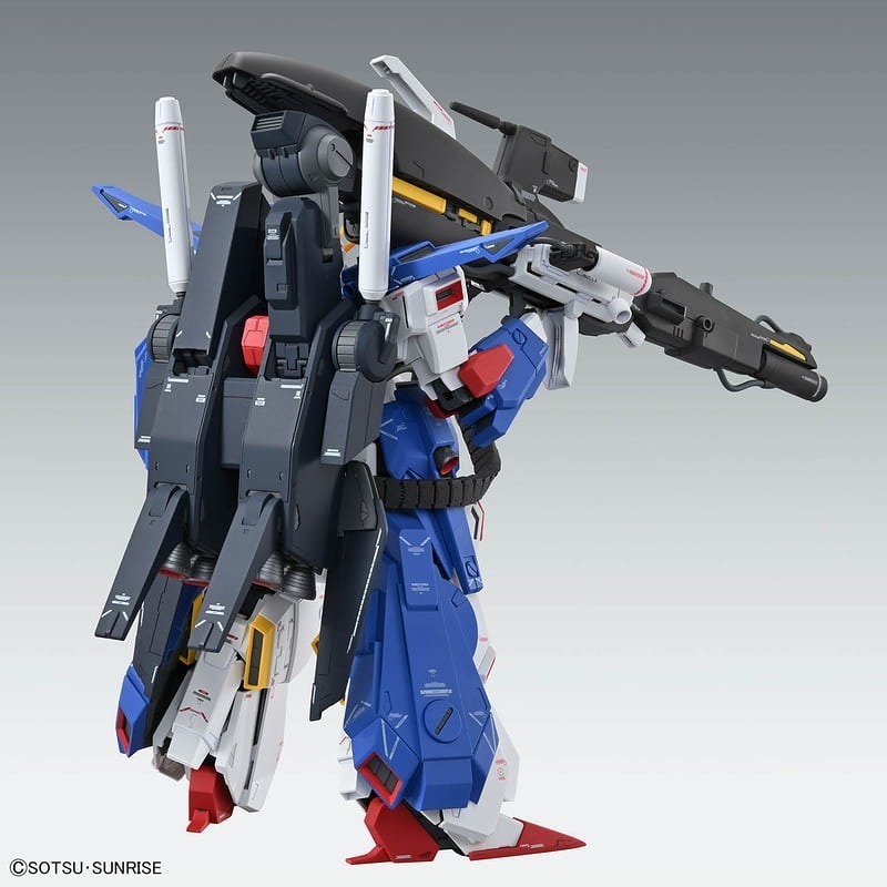 [BANDAI正品] MG 1/100 機動戰士鋼彈ZZ 全裝甲型ZZ鋼彈 Ver.Kar 卡版 超取需棄盒-細節圖5