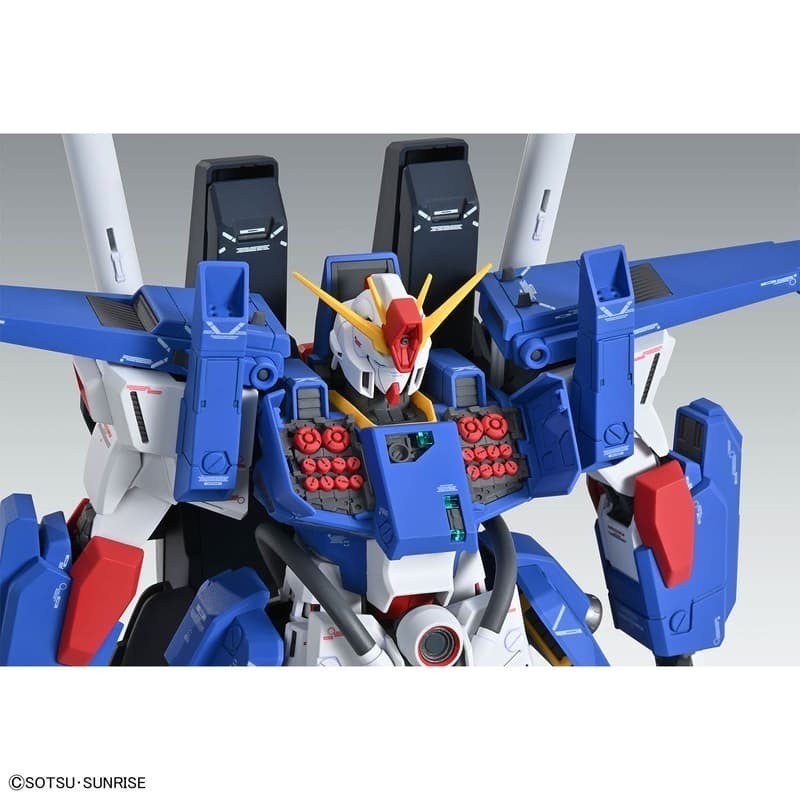 [BANDAI正品] MG 1/100 機動戰士鋼彈ZZ 全裝甲型ZZ鋼彈 Ver.Kar 卡版 超取需棄盒-細節圖6