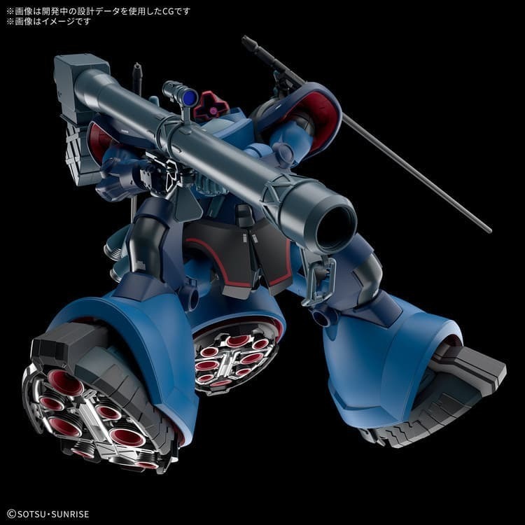 [BANDAI正品]GQuuuuuuX 14 HG 1/144 夏利安專用里克．德姆(GQ) RICK DOM-細節圖8
