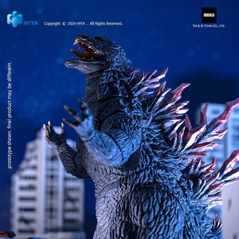 代理版 HIYA 海雅 哥吉拉 2000 千禧年 1999 千禧哥吉拉 可動 HI-203497-細節圖6