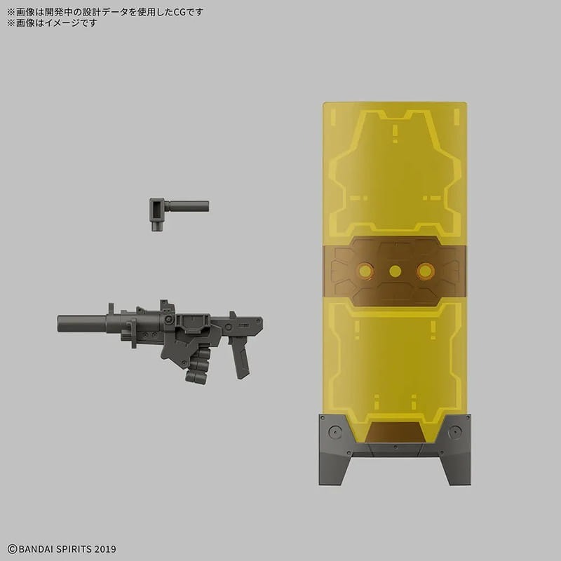 [BANDAI正品] 30MM 76 1/144 eEXM-23 提克普羅托02 組裝模型輕作戰-細節圖8