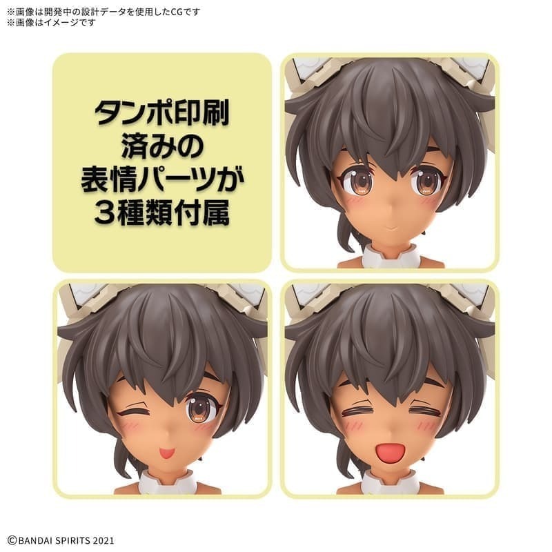 *特價*[BANDAI正品]30MS 22 SIS-A00 露露婕 (百合裝) [顏色C] 組裝少女輕作戰 組裝模型-細節圖5