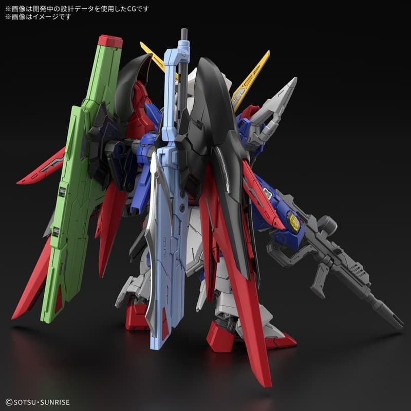 [BANDAI正品]MGSD 命運鋼彈 ZGMF-X42S DESTINY GUNDAM 鋼彈SEED-細節圖3