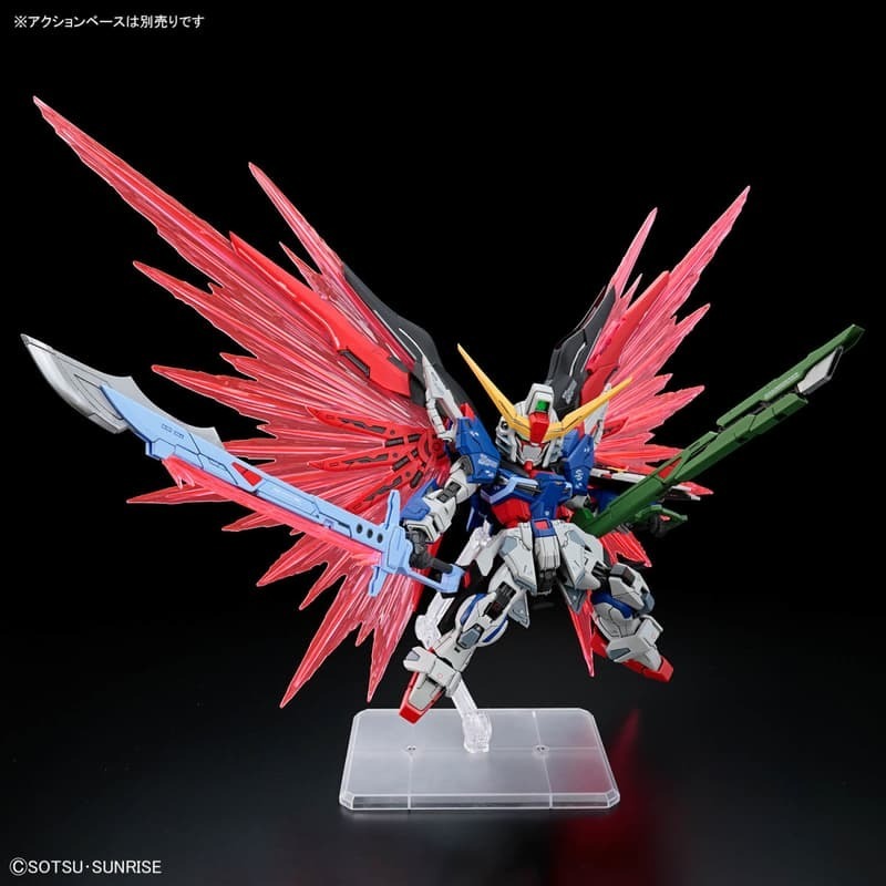 [BANDAI正品]MGSD 命運鋼彈 ZGMF-X42S DESTINY GUNDAM 鋼彈SEED-細節圖9