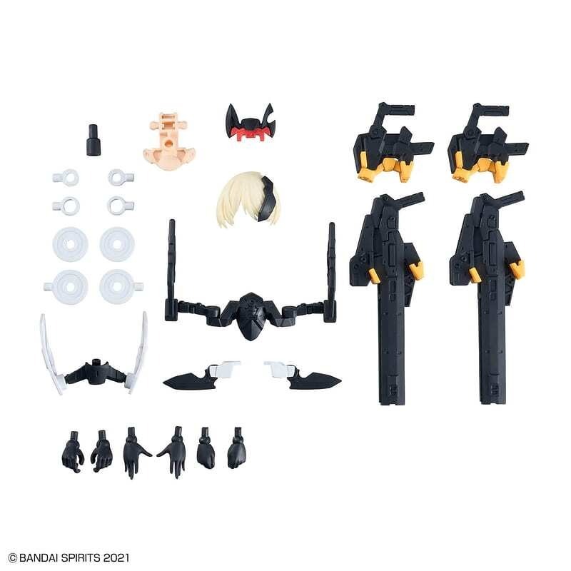 [BANDAI正品]30MS 23 SIS-Hc106k 貝爾維莉亞=伯里斯 (剽悍裝) 組裝少女輕作戰 組裝模型-細節圖7