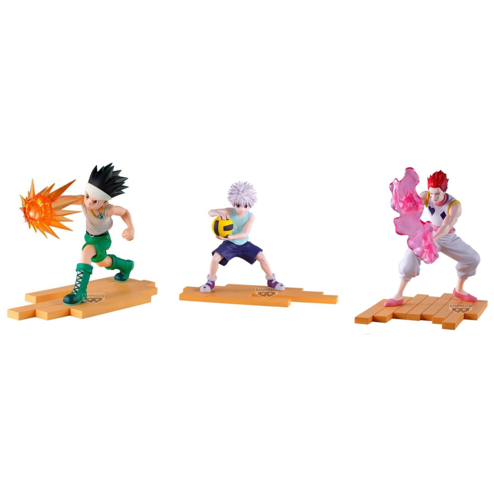 BANPRESTO正版 代理版 景品 HUNTER×HUNTER 獵人 貪婪之島篇 小傑&奇犽&西索-細節圖7