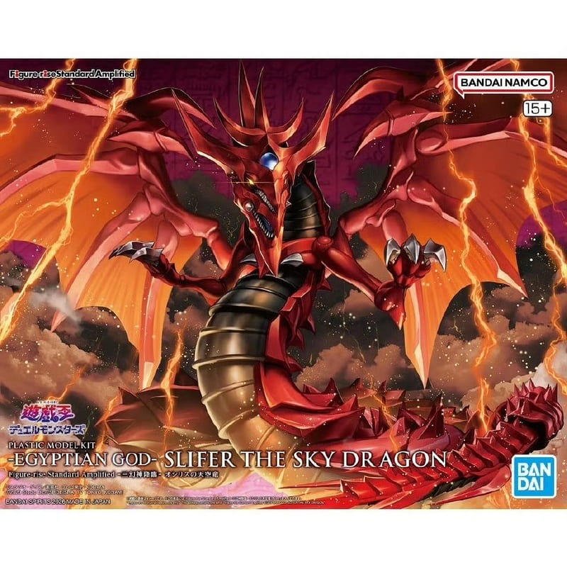 [BANDAI正品銀證]Figure-rise Standard 遊戲王 三幻神降臨 歐西里斯的天空龍 增幅版 FRS-細節圖9