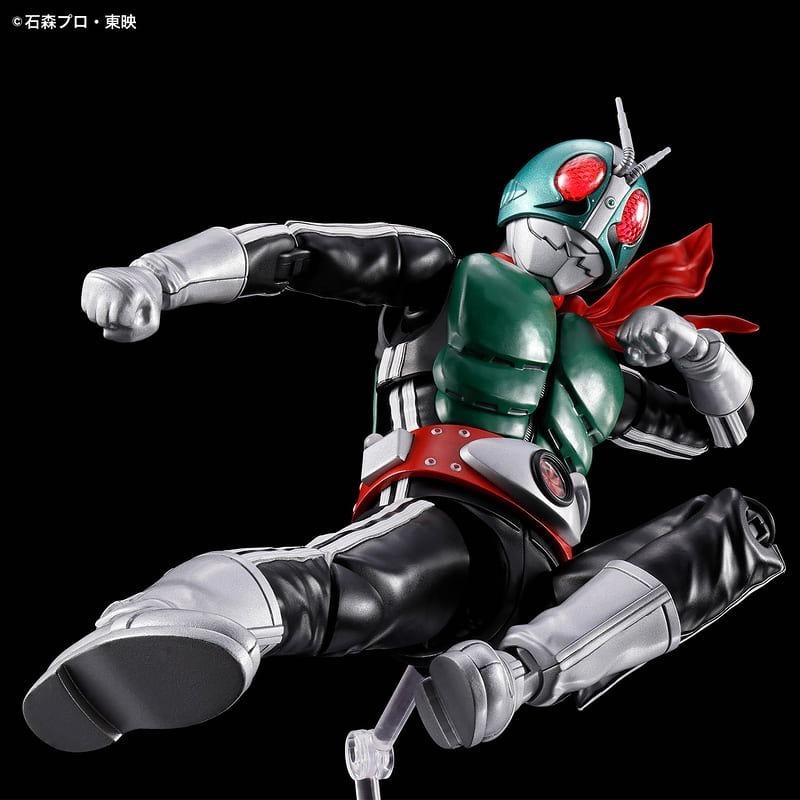 [BANDAI正品]Figure-rise Standard 假面騎士 新1號 MASKED RIDER 1 組裝模型-細節圖10