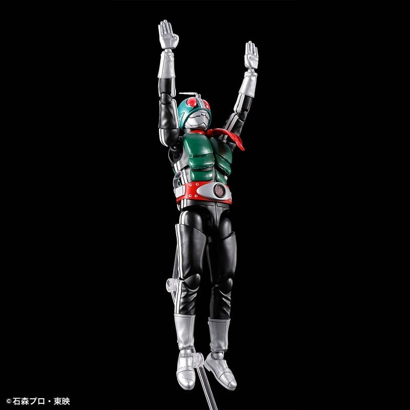[BANDAI正品]Figure-rise Standard 假面騎士 新1號 MASKED RIDER 1 組裝模型-細節圖11