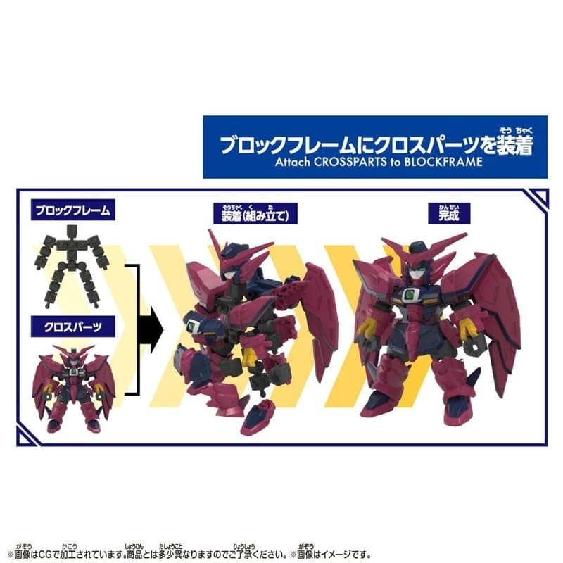 [BANDAI正品]積木式骨架系列 BCG-010 次代鋼彈 組裝模型-細節圖6