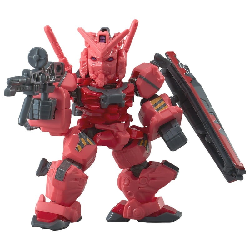 [BANDAI正品]積木式骨架系列 BCG-011 紅色鋼彈 GQuuuuuuX 組裝模型-細節圖3