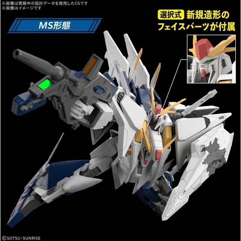 [BANDAI正品]HGUC 266 1/144 HG Ξ鋼彈 XI GUNDAM喀耳刻的魔女 閃光的哈薩威-細節圖3